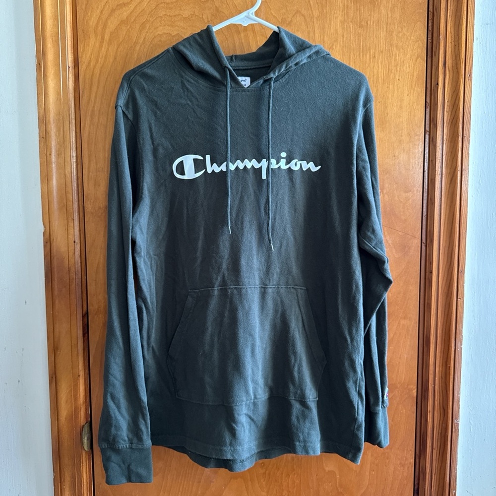 Champion Olive Green Hoodie